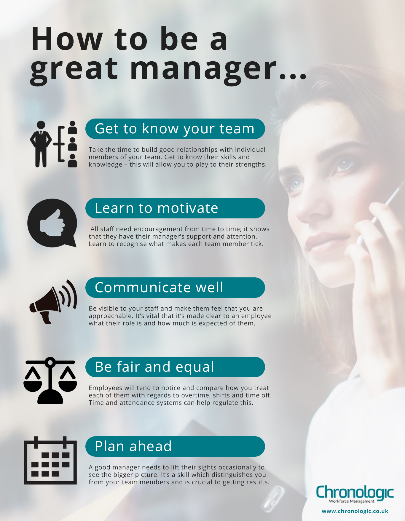 How To Be A Great Manager Infographic Corn On The Job